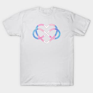 Polyamory Heart - Trans Pride T-Shirt